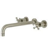 Metropolitan Two-Handle 3-Hole Wall Mount Tub Faucet