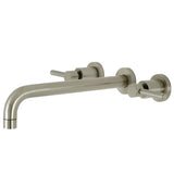 Concord Two-Handle 3-Hole Wall Mount Roman Tub Faucet