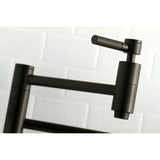 Kaiser Two-Handle 1-Hole Wall Mount Pot Filler