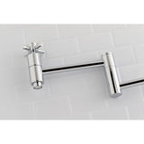 Concord Two-Handle 1-Hole Wall Mount Pot Filler Faucet
