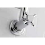 Concord Two-Handle 1-Hole Wall Mount Pot Filler Faucet
