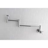 Millennium Two-Handle 1-Hole Wall Mount Pot Filler Faucet