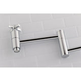 Millennium Two-Handle 1-Hole Wall Mount Pot Filler Faucet