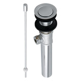 Concord Brass Pop-Up Bathroom Sink Drain without Overflow, 22 Gauge