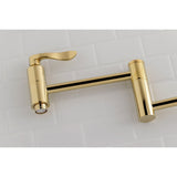NuWave Two-Handle 1-Hole Wall Mount Pot Filler