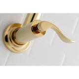 NuWave Two-Handle 1-Hole Wall Mount Pot Filler