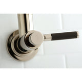 Kaiser Two-Handle 1-Hole Wall Mount Pot Filler
