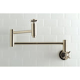 Millennium Two-Handle 1-Hole Wall Mount Pot Filler Faucet