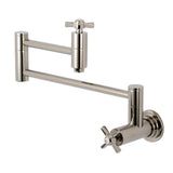 Millennium Two-Handle 1-Hole Wall Mount Pot Filler Faucet