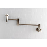 Concord Two-Handle 1-Hole Wall Mount Pot Filler Faucet