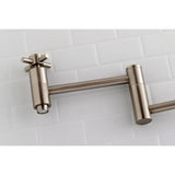 Concord Two-Handle 1-Hole Wall Mount Pot Filler Faucet