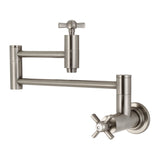 Millennium Two-Handle 1-Hole Wall Mount Pot Filler Faucet