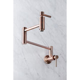 Concord Two-Handle 1-Hole Wall Mount Pot Filler