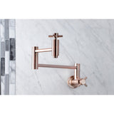 Concord Two-Handle 1-Hole Wall Mount Pot Filler Faucet