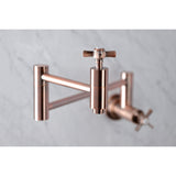 Millennium Two-Handle 1-Hole Wall Mount Pot Filler Faucet