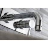 Concord Single-Handle 2-Hole Wall Mount Bathroom Faucet