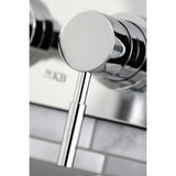 Concord Single-Handle 2-Hole Wall Mount Bathroom Faucet