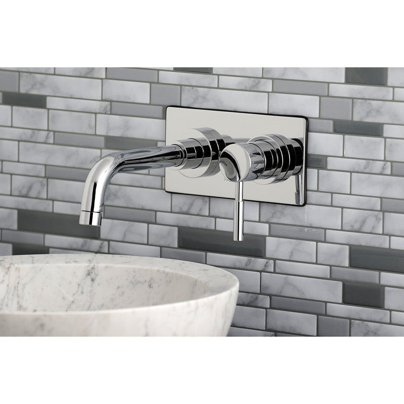 Concord Single-Handle 2-Hole Wall Mount Bathroom Faucet