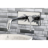 Concord Single-Handle 2-Hole Wall Mount Bathroom Faucet