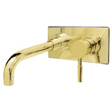 Concord Single-Handle 2-Hole Wall Mount Bathroom Faucet