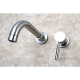 Concord Single-Handle 2-Hole Wall Mount Bathroom Faucet