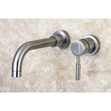 Concord Single-Handle 2-Hole Wall Mount Bathroom Faucet