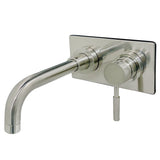 Concord Single-Handle 2-Hole Wall Mount Bathroom Faucet