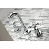 Essex Double-Handle 3-Hole Wall Mount Bathroom Faucet