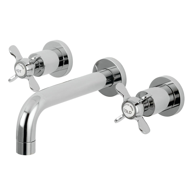 Essex Double-Handle 3-Hole Wall Mount Bathroom Faucet