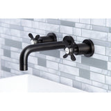 Essex Double-Handle 3-Hole Wall Mount Bathroom Faucet