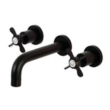 Essex Double-Handle 3-Hole Wall Mount Bathroom Faucet