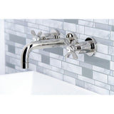 Essex Double-Handle 3-Hole Wall Mount Bathroom Faucet