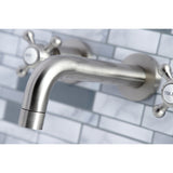 Metropolitan Double-Handle 3-Hole Wall Mount Bathroom Faucet