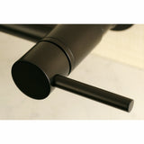 Concord Double-Handle 2-Hole Wall-Mount Bridge Kitchen Faucet