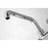 Concord Double-Handle 2-Hole Wall-Mount Bridge Kitchen Faucet