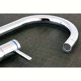 Concord Three-Handle 2-Hole Freestanding Tub Faucet with Hand Shower