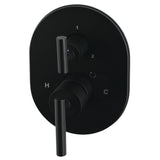 Concord Pressure Balanced Shower Valve Trim Kit with 3-Way Diverter - Valve Included