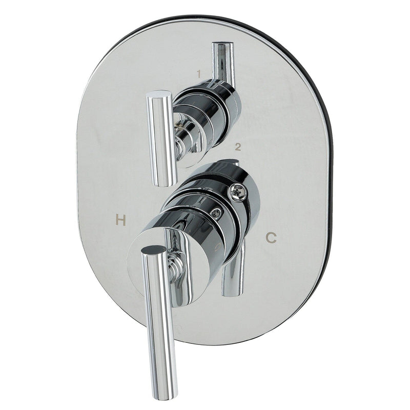 Concord Pressure Balanced Shower Valve Trim Kit with 3-Way Diverter - Valve Included