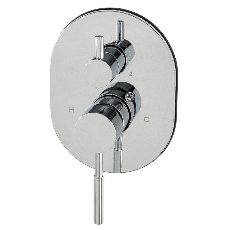 Concord Pressure Balanced Shower Valve Trim Kit with 3-Way Diverter - Valve Included