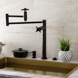 Concord Two-Handle 1-Hole Deck Mount Pot Filler Faucet