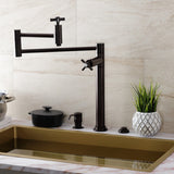 Millennium Two-Handle 1-Hole Deck Mount Pot Filler Faucet