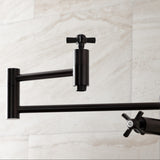Millennium Two-Handle 1-Hole Deck Mount Pot Filler Faucet