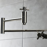 Concord Two-Handle 1-Hole Deck Mount Pot Filler Faucet