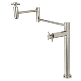 Concord Two-Handle 1-Hole Deck Mount Pot Filler Faucet