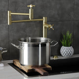 Millennium Two-Handle 1-Hole Deck Mount Pot Filler Faucet