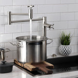Millennium Two-Handle 1-Hole Deck Mount Pot Filler Faucet