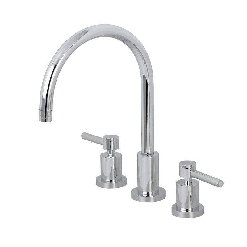 Concord Double-Handle 3-Hole Widespread Kitchen Faucet