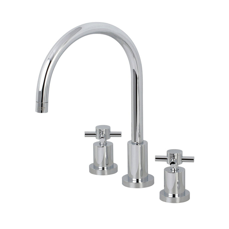 Concord Double-Handle 3-Hole Widespread Kitchen Faucet