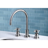 Concord Double-Handle 3-Hole Widespread Kitchen Faucet