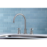 Concord Double-Handle 3-Hole Widespread Kitchen Faucet